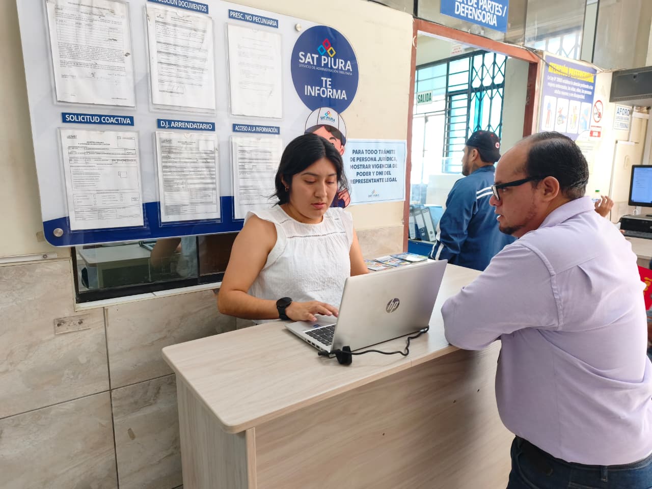 ¿RECIBISTE UNA FOTOPAPELETA? SAT PIURA HABILITA MÓDULO PARA ORIENTACIÓN Y DESCARGOS