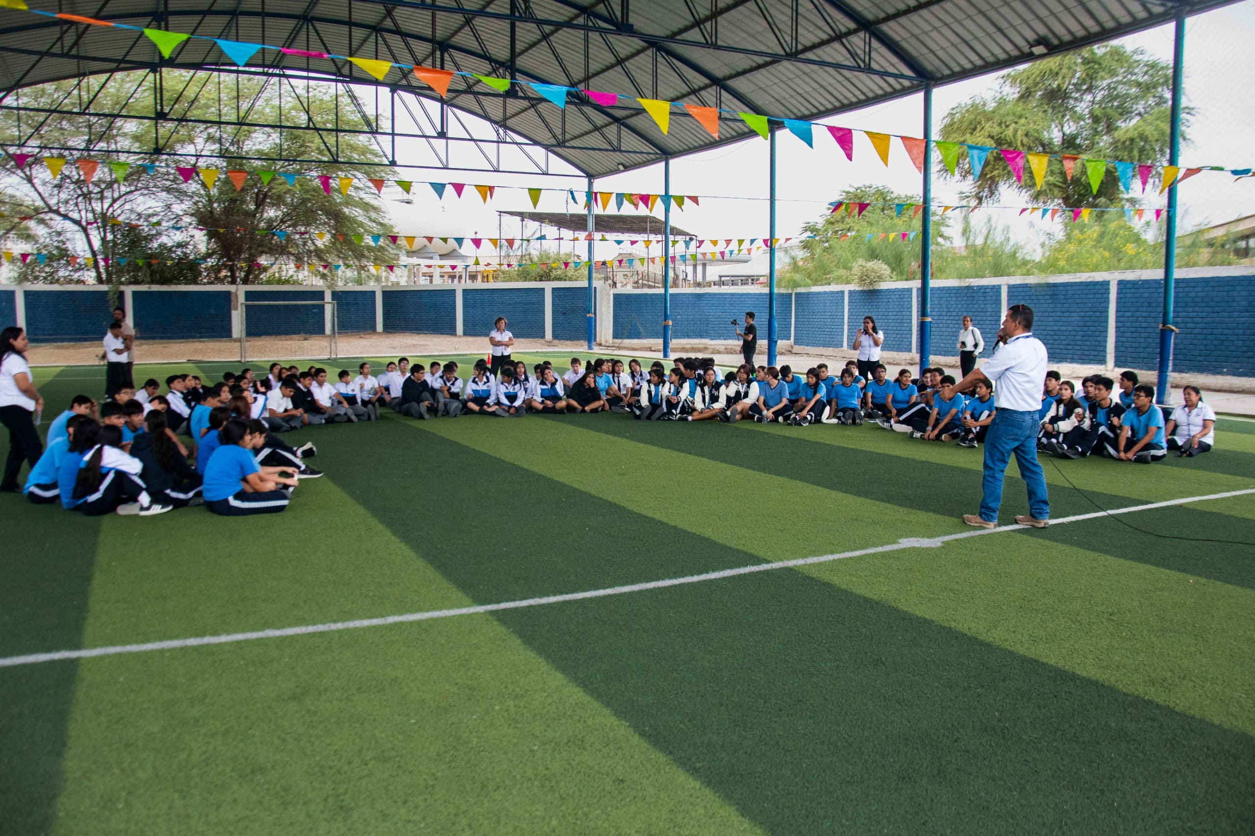 SAT PIURA FORTALECE LA CULTURA TRIBUTARIA ENTRE ESTUDIANTES DEL COLFAP SAMUEL ORDÓÑEZ VELÁSQUEZ
